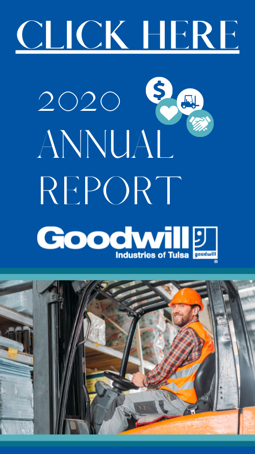 Goodwill of Tulsa 2020 Annual Report